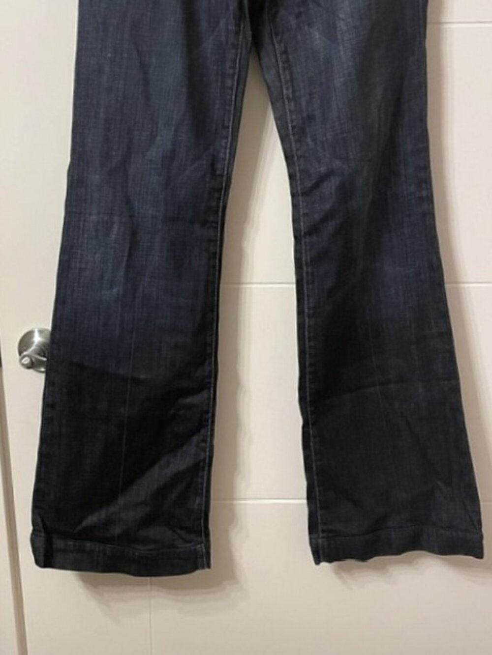 7 For All Mankind Dojo Jeans Dark Wash Size 29 - Picture 4 of 16